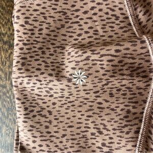 Athleta Leopard Print Leggings